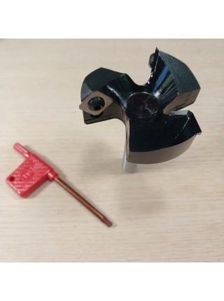 Фреза для вирівнювання поверхні (слебів) 3-ножова D59 d12 WPW PMS30592