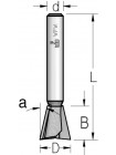 Фреза під «ластівчин хвіст» α14° D12,7 В12,5 d12 Z131402