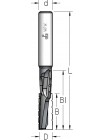 Фреза пазовая аксиальная Up-Shear с дробителем D13 В50 d12 Z2+2 UB28132