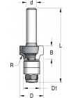 Фреза радиусная усиленная для кромки ламината R3 D20 d6 RWB0303