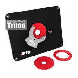 Пластина Kreg для кріплення фрезера CMT, Triton