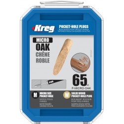 Заглушка дерев'яна для Micro-Pocket (дуб) 65 шт.