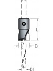 Зенковка прямая для монтажа на корпусе сверла HSS D₁4 D9,5 AC49540D