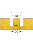 Фреза для изготовления конической пробки D₁12 D₂13 d12 MNK1302