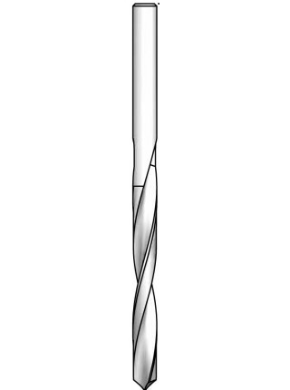Зенківка пряма зі свердлом з плавною спіраллю HSS D₁4 D10 AC44005D